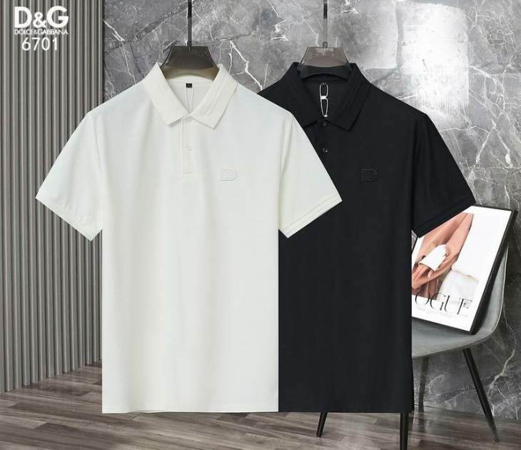 Picture of Dolce Gabbana Polo Shirts Short _SKUDGM-4XL26rr5528244